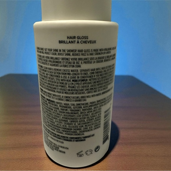 OUAI HAIR GLOSS- 6 fl oz protective color and treat damage hair care product NEW - Picture 2 of 10